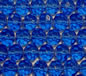 Royal Blue 4mm Faceted Round Glass Beads